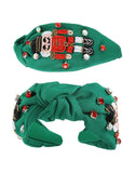 Nutcracker Knotted Jeweled Headband