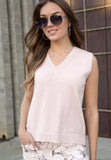 Light Pink V-neckSweater Vest
