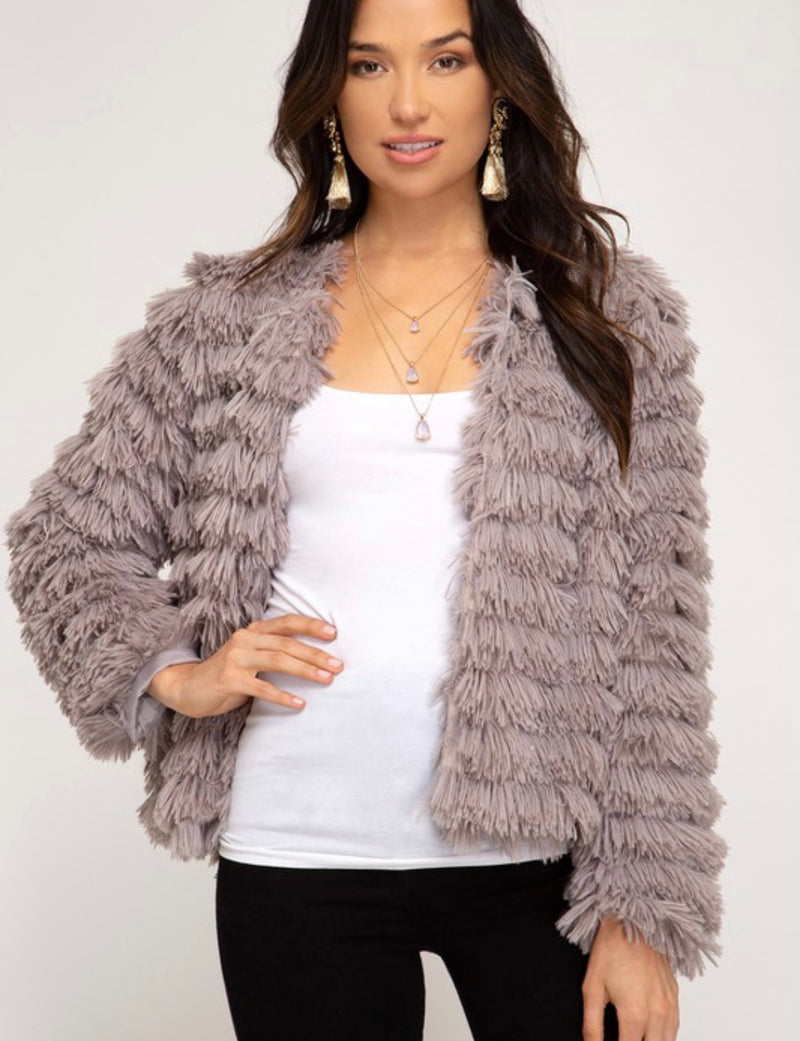 Gray Glam Jacket