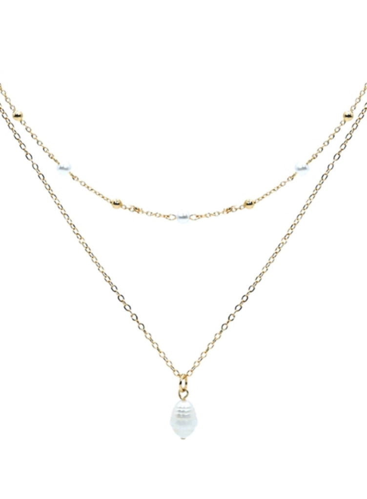 Fresh Water Pearl Layered Necklace