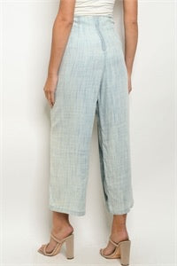 Denim Capri Pants