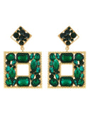 Stone Squared Earrings