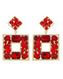 Stone Squared Earrings