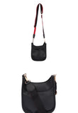 Vegan Leather Small Crossbody Handbag