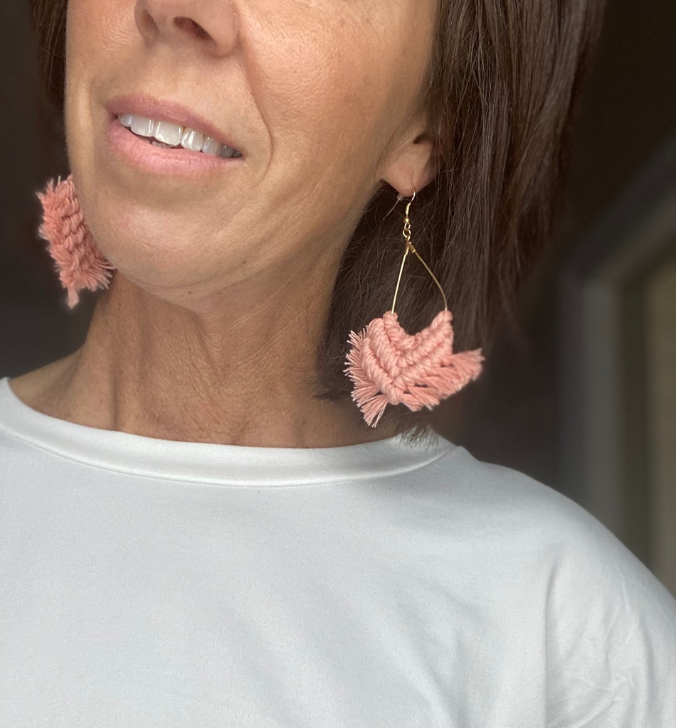 Extraordinary Boho Woven Earrings