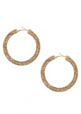 Rhinestone Statement Hoops