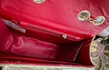 Quilted Mini Gold Chain Handbag