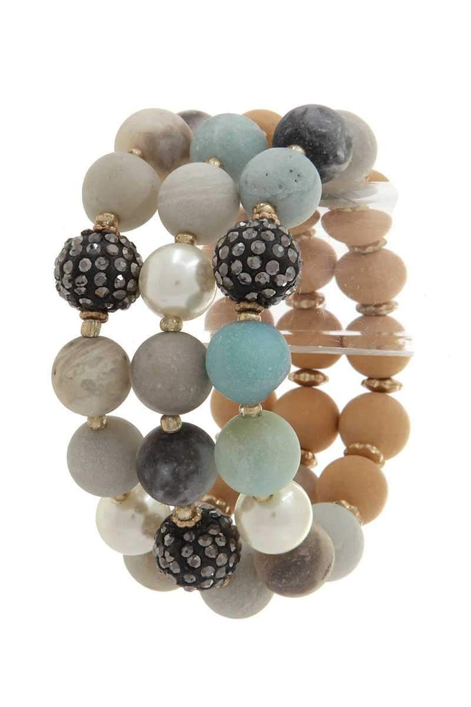 Semi Precious Stone Bracelets