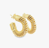Gold Plated Wired Hoops