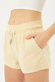 Linen Drawstring Nautical Shorts