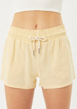 Linen Drawstring Nautical Shorts