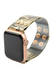 Snakeskin Leather Watch Band