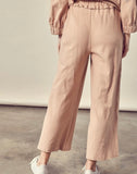 Taupe Cut Edge Sweatpants