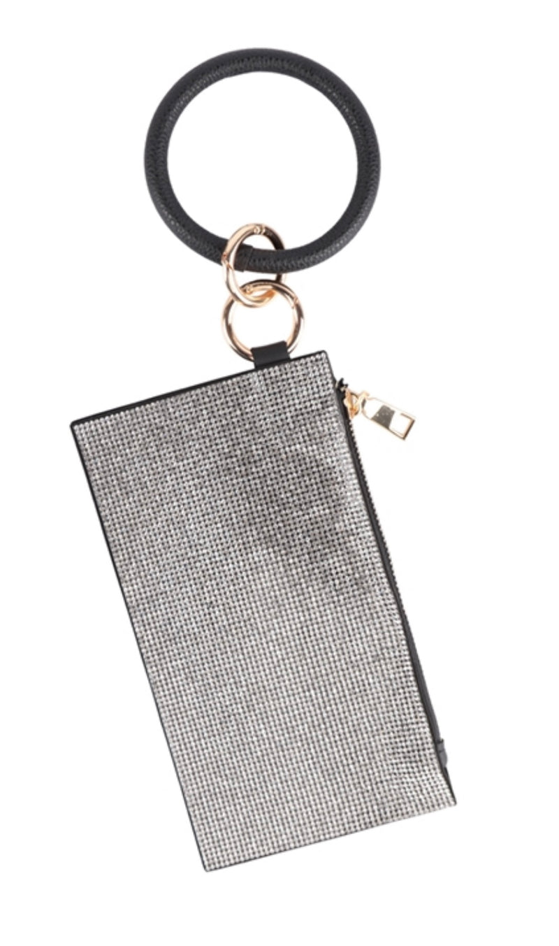 Rhinestone Bracelet wallet