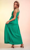 Kelly Green Cut Out Maxi Dress