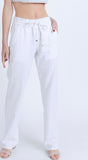 White Linen Pants