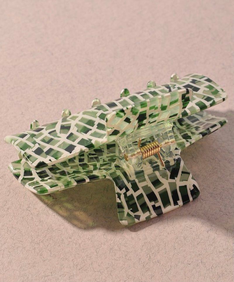 Iconic Checkered Hair Clips