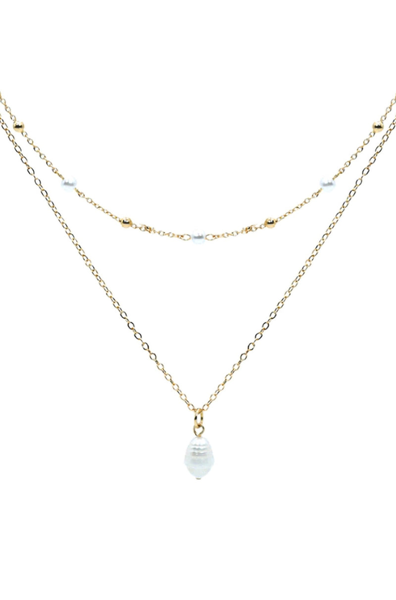 Fresh Water Pearl Layered Necklace