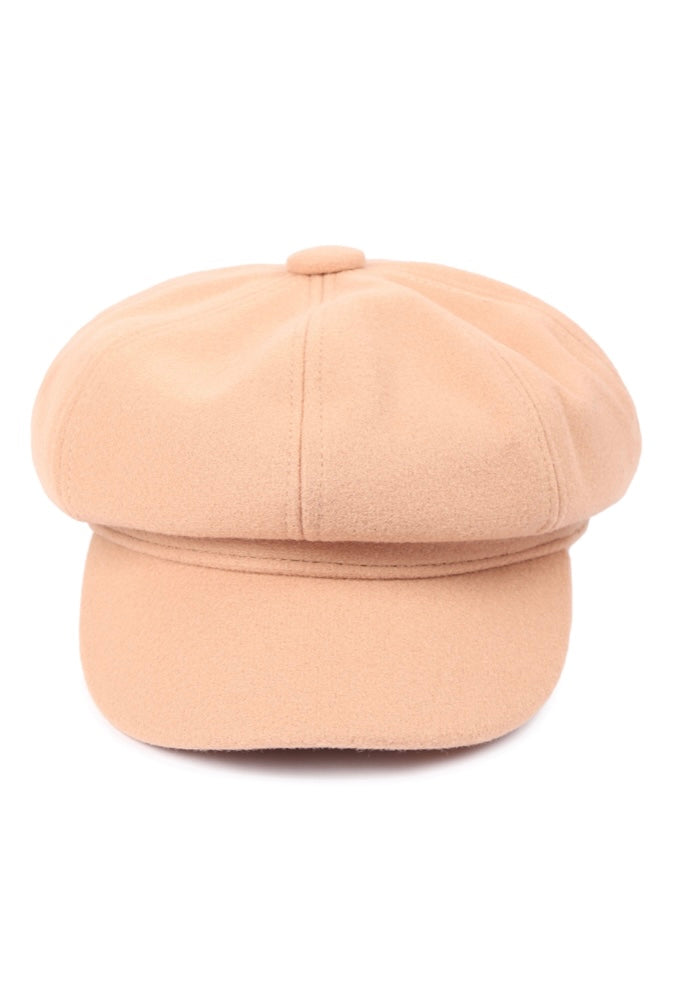 Newsboy Wool Hat