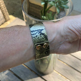 Snakeskin Leather Watch Band