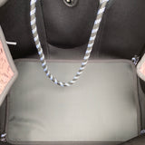 Dalmatian Metallic Neoprene Handbag