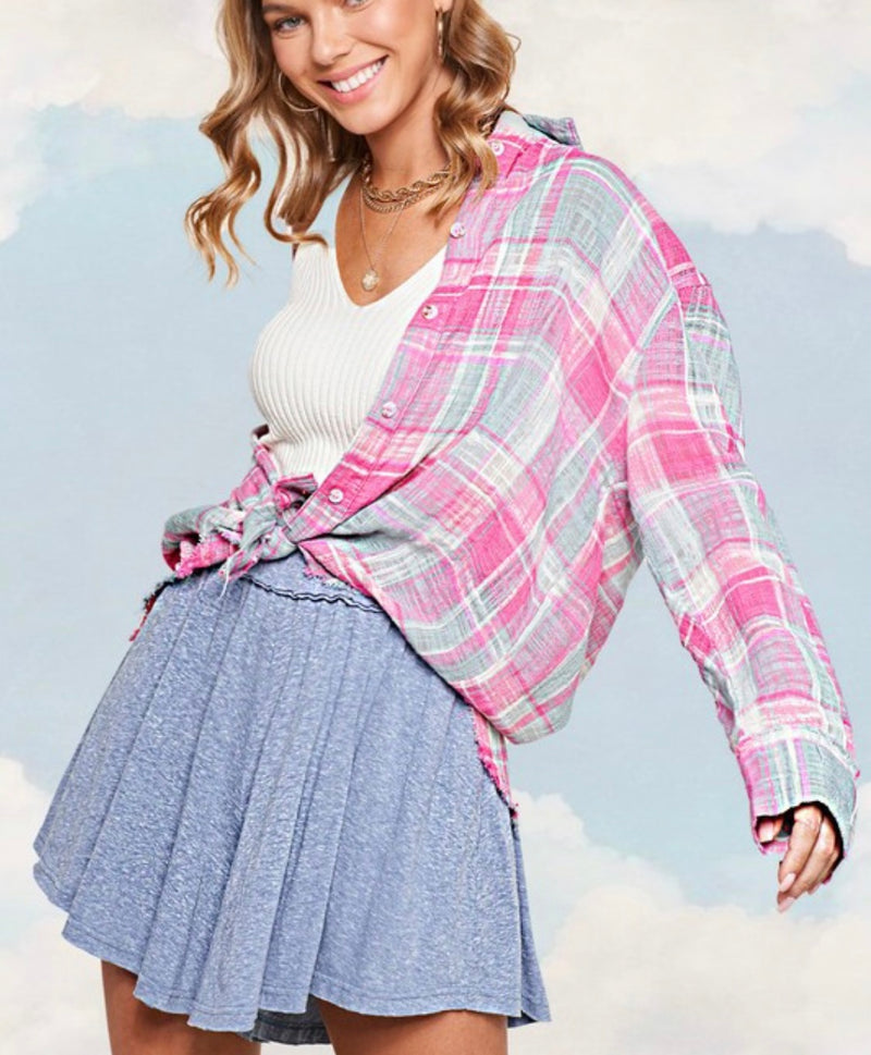 Denim Blue Lounger Skirt Shorts