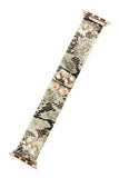 Snakeskin Leather Watch Band