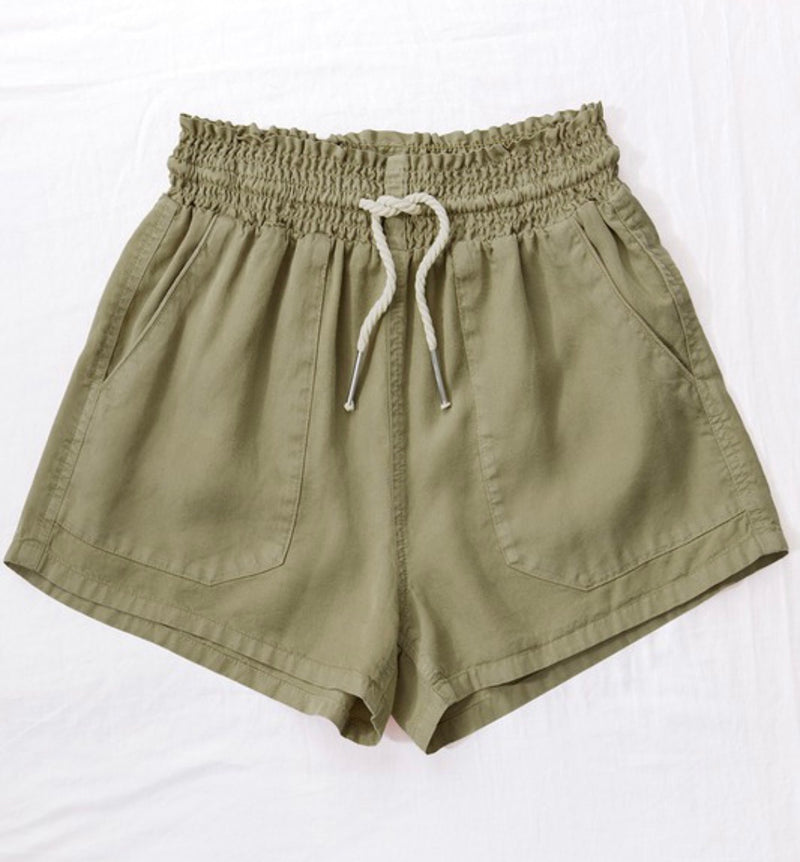 Rope Drawstring Shorts