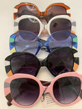 Chic Color Block Sunglasses