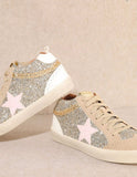 Light Gold Star Sneakers